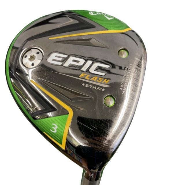 【中古】 キャロウェイ EPIC FLASH STAR 3W フェアウェイウッド FW Speeder EVOLUTION for CW(フェアウェイ) (フレックスSR) メンズ 男性用 右利き 右用 Cランク ゴルフクラブ 10,363円