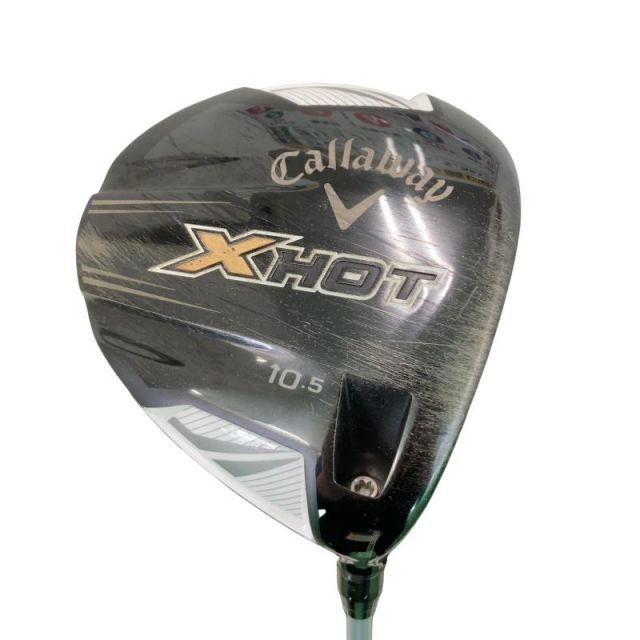 【中古】 キャロウェイ X HOT 10.5° ドライバー DR X HOT 60W(ドライバー) (フレックスS) メンズ 男性用 右利き 右用 Dランク ゴルフクラブ