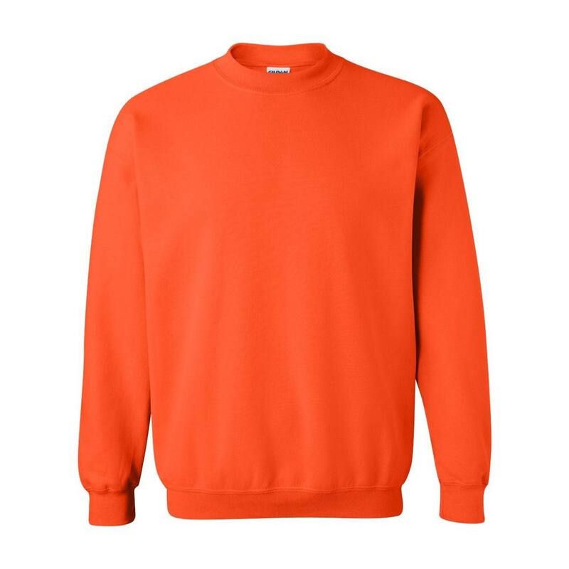 ギルダン メンズ アウター ニット・セーター クルーネック スウェット シャツ Gildan Heavy Blend Unisex Adult Crewneck Sweatshirt Orange オ