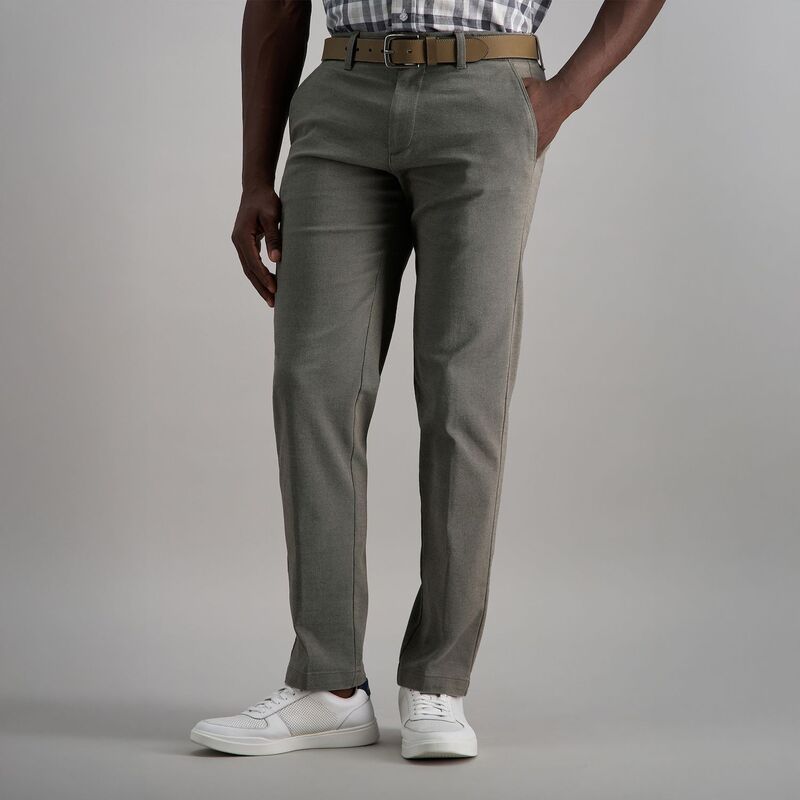 ハガー メンズ ボトムス カジュアルパンツ Mens Haggar Comfort Chino Straight Fitwill Pants Tan タン