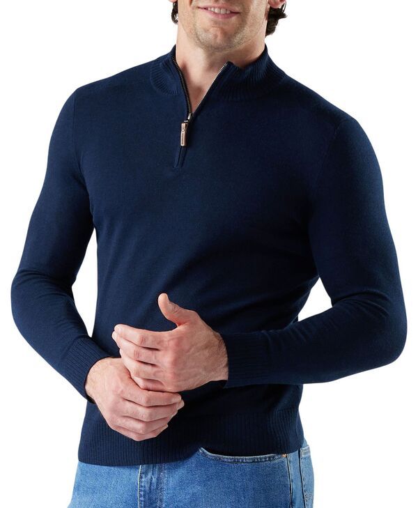 スマートウール メンズ アウター ニット・セーター ハーフジップ SmartWool Mensparwood Half Zip Sweater Deep Navy Heather ヘザー 26,850円