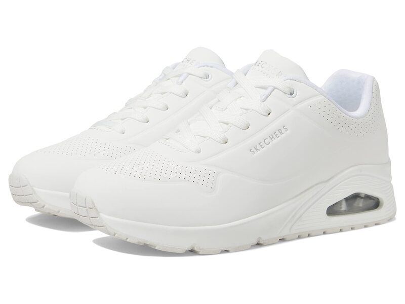 スケッチャーズ レディース シューズ スニーカー SKECHERS Uno Stand On Air White ホワイト