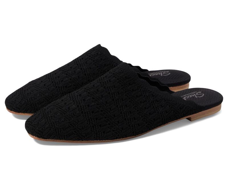 スケッチャーズ レディース シューズ サンダル SKECHERS Cleo Snip Black ブラック