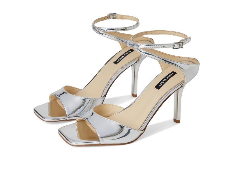 ナインウェスト レディース シューズ ヒール Nine West Devansilver Mirror Metallic シルバー