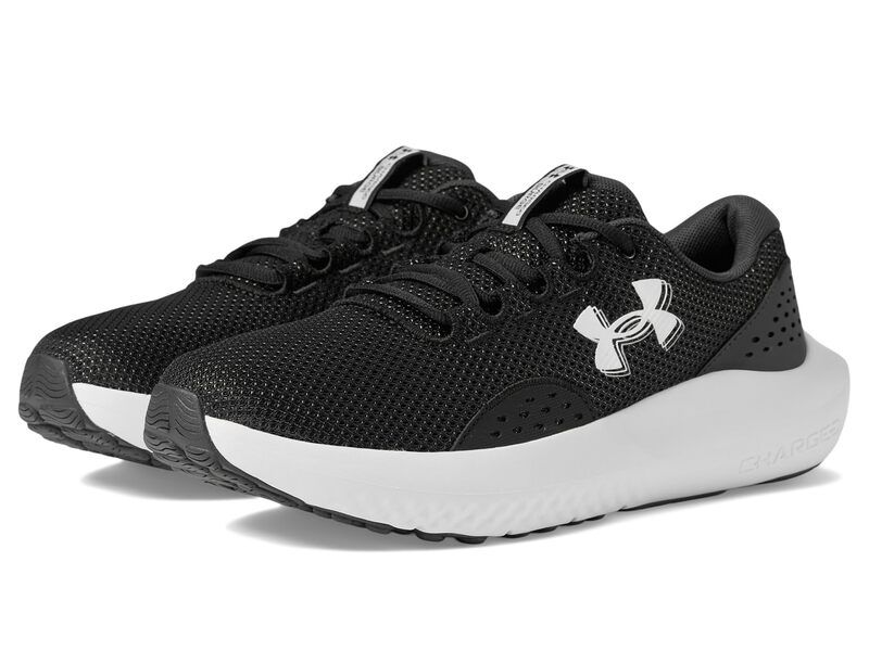 アンダーアーマー メンズ シューズ スニーカー Under Armour Charged Surge BlackAnthraciteWhite ホワイト