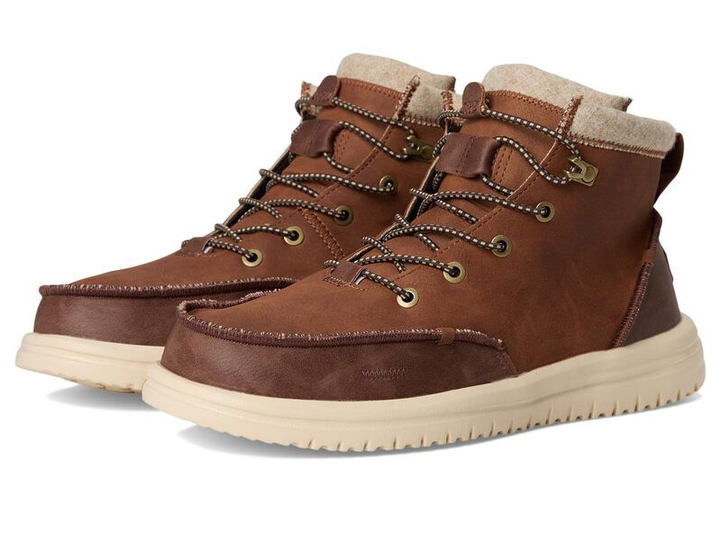 ヘイデュード メンズ シューズ ブーツ・レインブーツ Hey Dude Bradley Classic Tumbled CognacMulti マルチカラー
