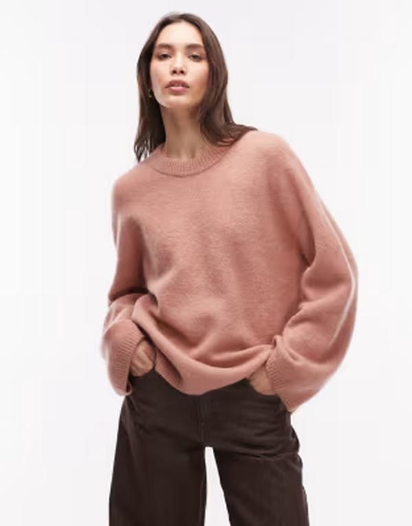 アルケット レディース アウター ニット・セーター ウール ARKET super soft alpacand wool relaxed sweater in light PINK ピンク 29,850円