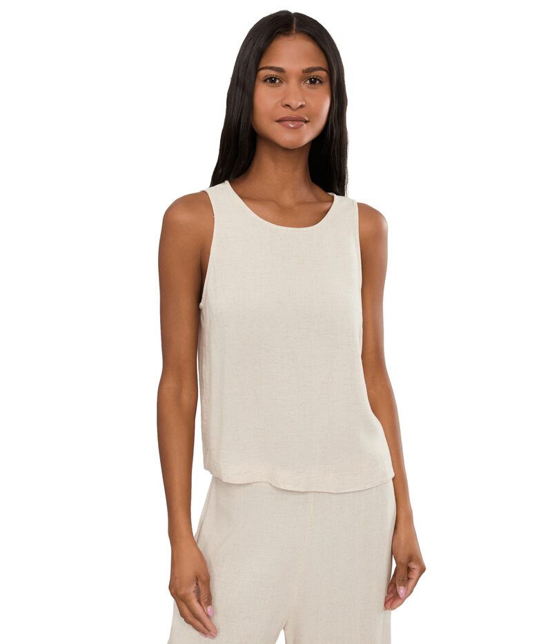 ニックプラスゾーイ レディース トップス シャツ リネン NZ by NICZOE Linen Blend Stevie Tank Natural 16,671円
