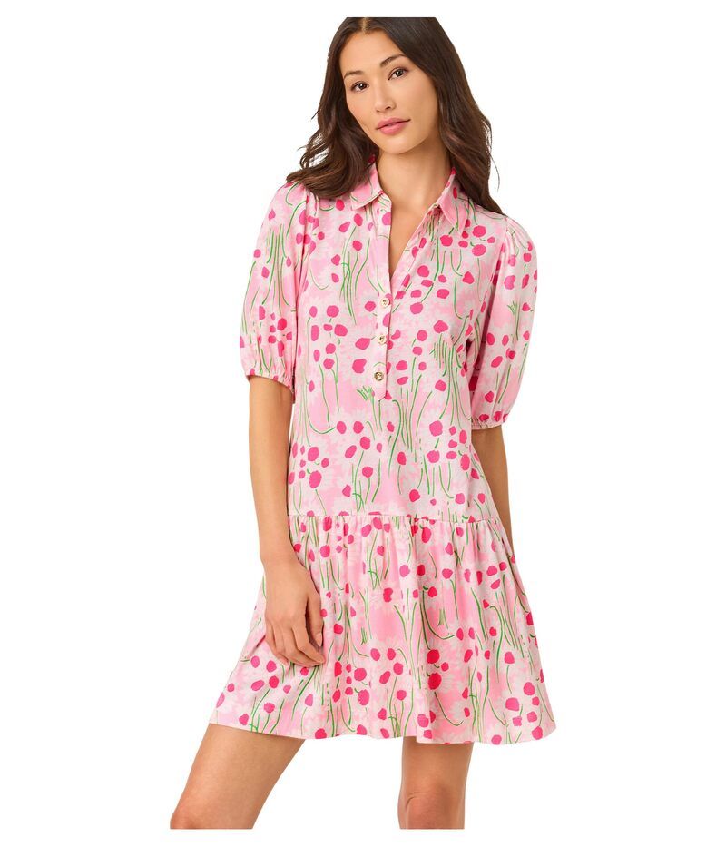 リリーピュリッツァー レディース トップス ワンピース Lilly Pulitzer Bingley Dress Conch Shell Pink Sunny Daisies ピンク 28,324円