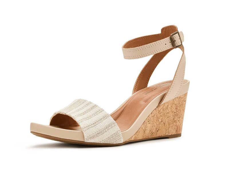 ラッキーブランド レディース シューズ ヒール サンダル Lucky Brand Lynda Cork Wedge Sandals Natural Multi マルチカラー