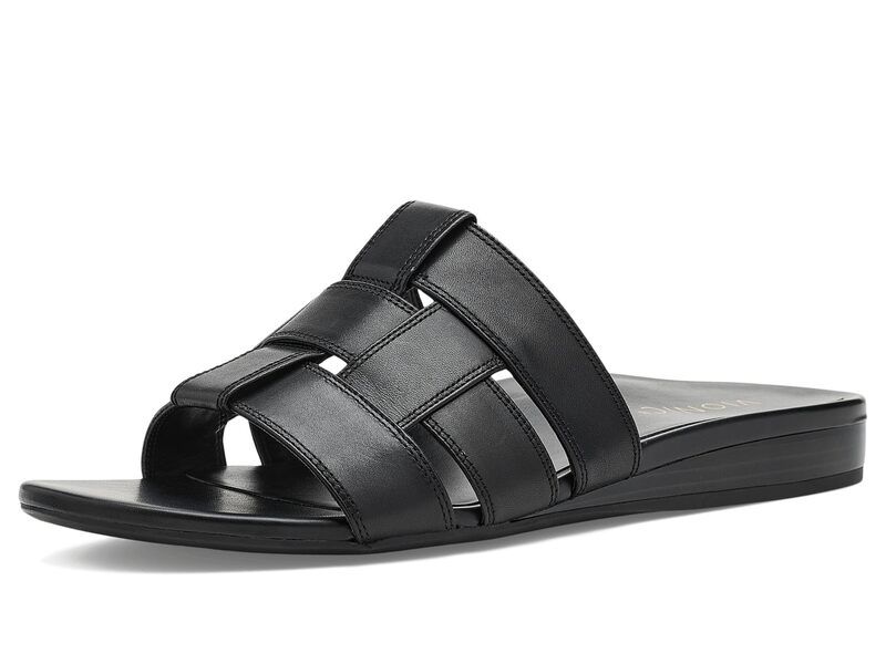 バイオニック レディース シューズ サンダル VIONIC Glendora Black Leather ブラック