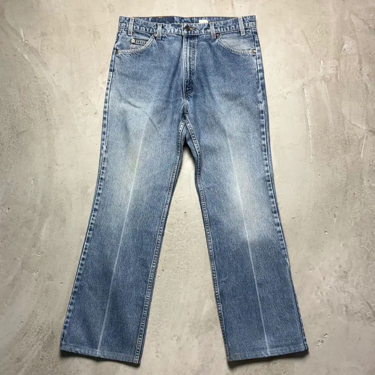 36/32 USA 90s リーバイス 517 オレンジタブ インディゴ ライトブルー
