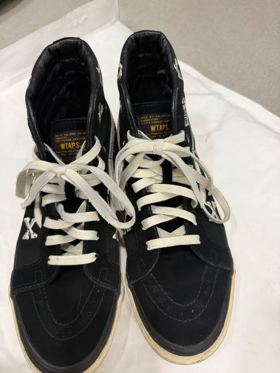 WTAPS VANS スケートハイ ブラック スウェード