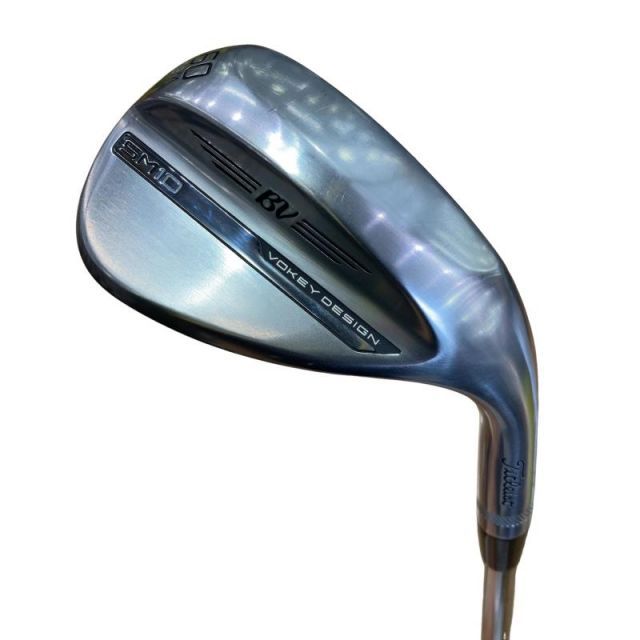【中古】 タイトリスト VOKEY SPIN MILLED SM10 ツアークロム 60°/08°M ウェッジ WG 純正特注シャフト (フレックスR) メンズ 男性用 右利き 右用 Cランク ゴルフクラブ