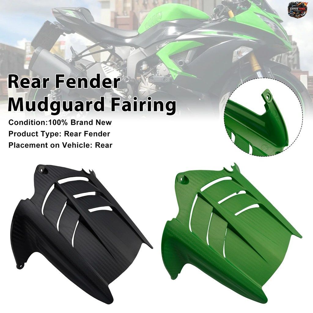 TOPTENG リアフェンダー マッドガード フェアリング カワサキ ZX-6R 636 2009-2020 - 2025用