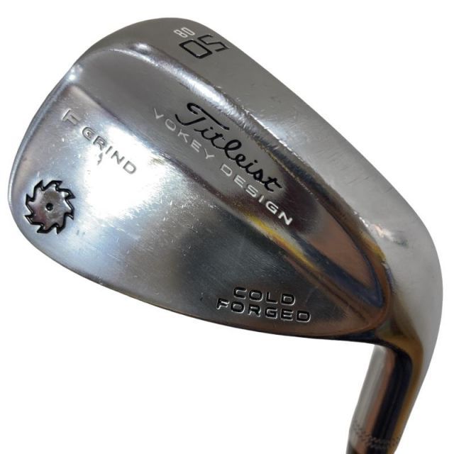【中古】 タイトリスト VOKEY COLD FORGED(2015) 50°/08°F ウェッジ WG Dynamic Gold (フレックスS) メンズ 男性用 右利き 右用 Cランク ゴルフクラブウェッジ
