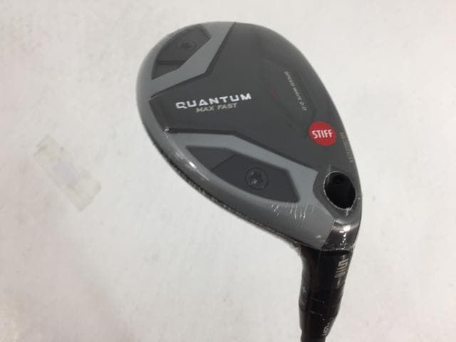返品OK 【中古ゴルフクラブ】【未使用品】キャロウェイ QUANTUM MAX FAST (クアンタム マックスファスト) ユーティリティ 2026 (日本仕様) ATHLEMAX 80 for Callaway 5H