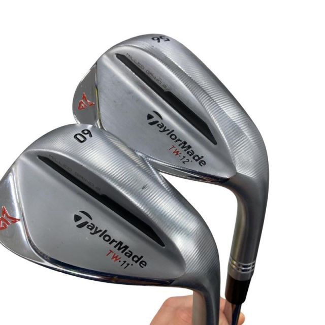 【中古】 テーラーメイド Taylor Made MILLED GRIND 2 TW 2本セット(化粧箱付き) ウェッジ WG Dynamic Gold TOUR ISSUE (フレックスS) メンズ 男性用 右利き 右用 Cランク ゴルフクラブ
