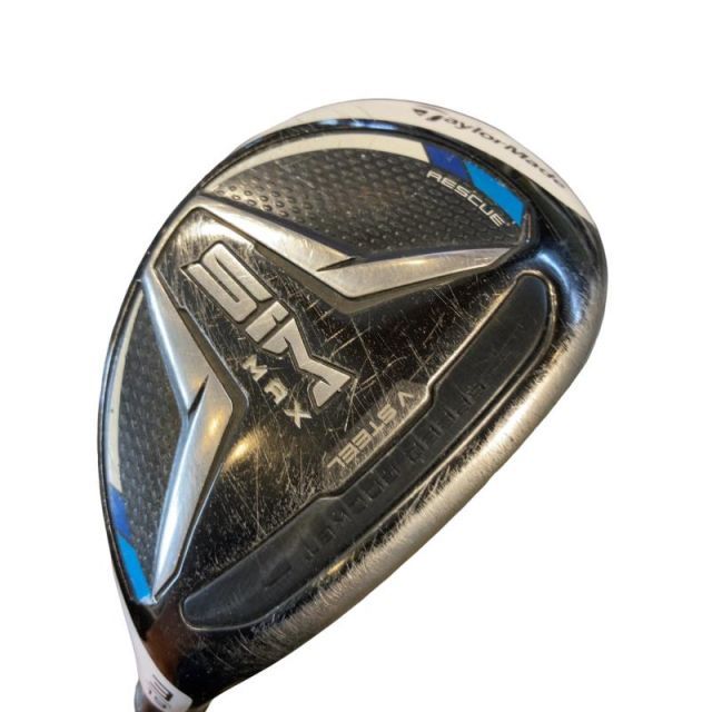 【中古】 テーラーメイド SIM MAX U3 ユーティリティ UT KBS MAX85 JP (フレックスS) メンズ 男性用 右利き 右用 Cランク ゴルフクラブ