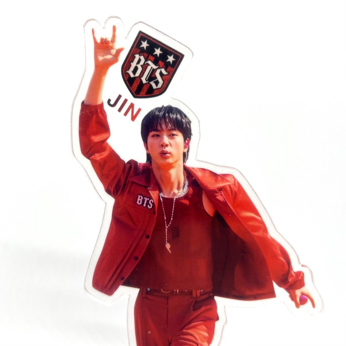 身長15㎝【JIN】FIFAワールドカップアクリルスタンド☆BTS・防弾少年団