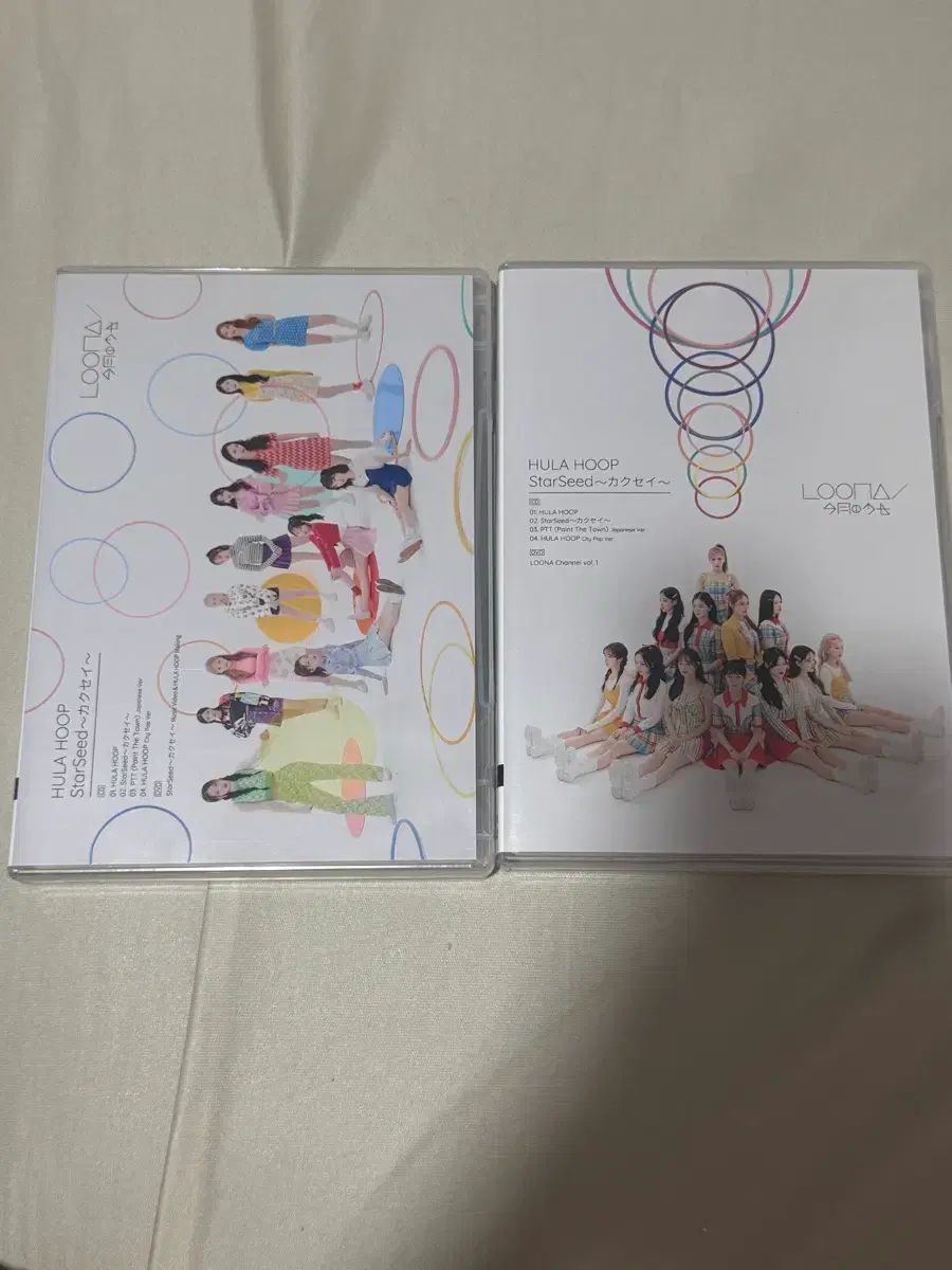今月の少女(LOONA) HULA HOOP 日本アルバム 限定盤 A B
