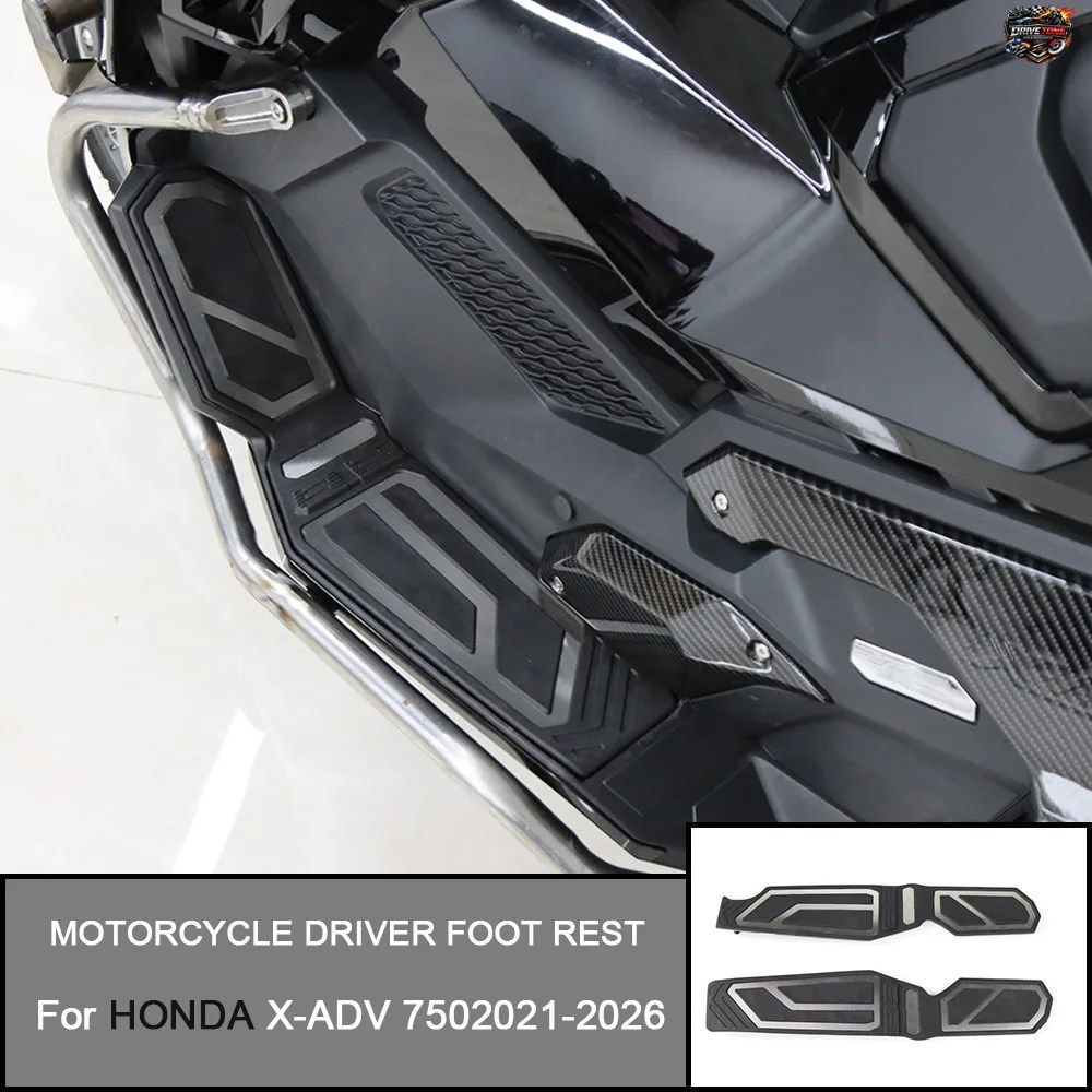ホンダ XADV 750 X-ADV 750 2021-2023 - 2026 用モーターサイクルアクセサリー ドライバーフットレスト ペダルプレートパッド フットマット
