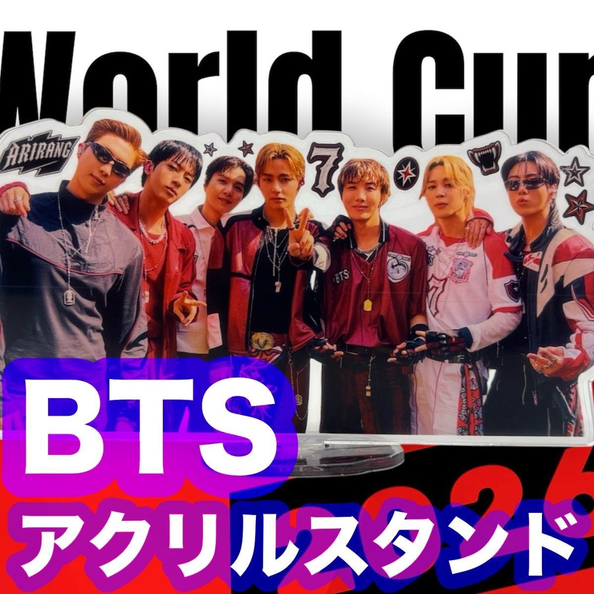 BTS】FIFAワールドカップ アクリルスタンド○防弾少年団・ジン・ナム