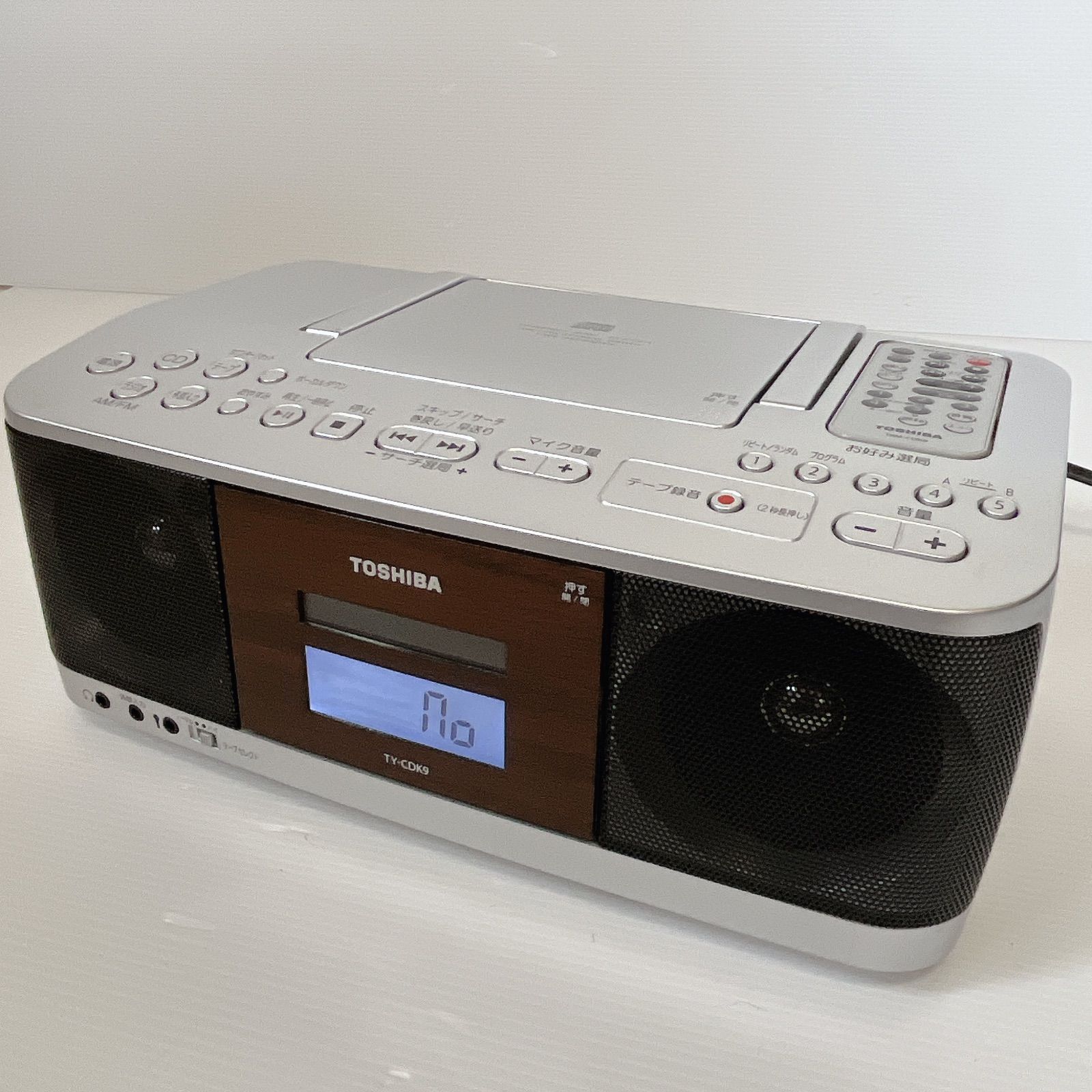 TOSHIBA 東芝 TY-CDK9 CDラジオカセットレコーダー #500-0721-2 CD