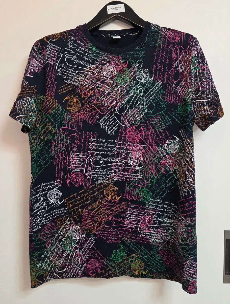 ベルルッティ スクリット プリント 半袖Tシャツ