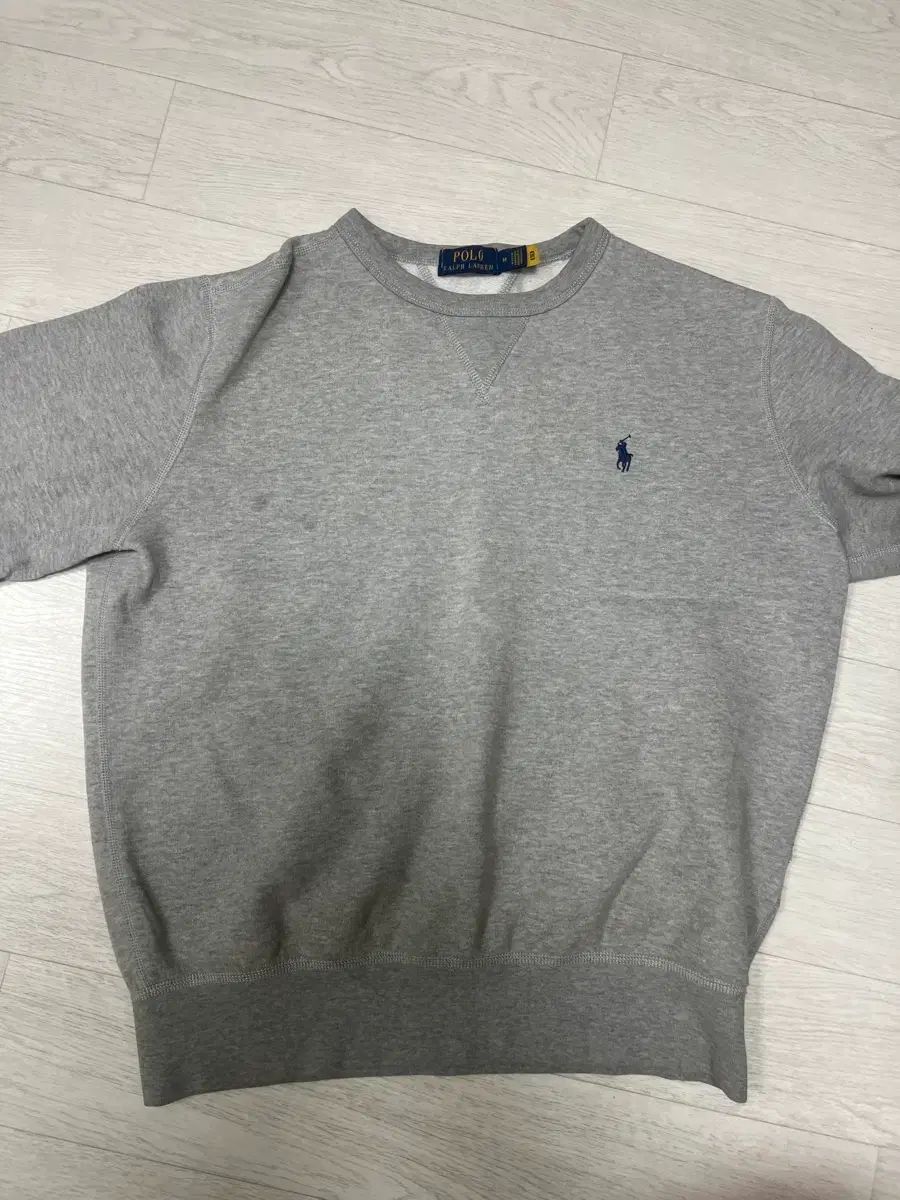 QR正規品 ポロラルフローレン スウェット グレー