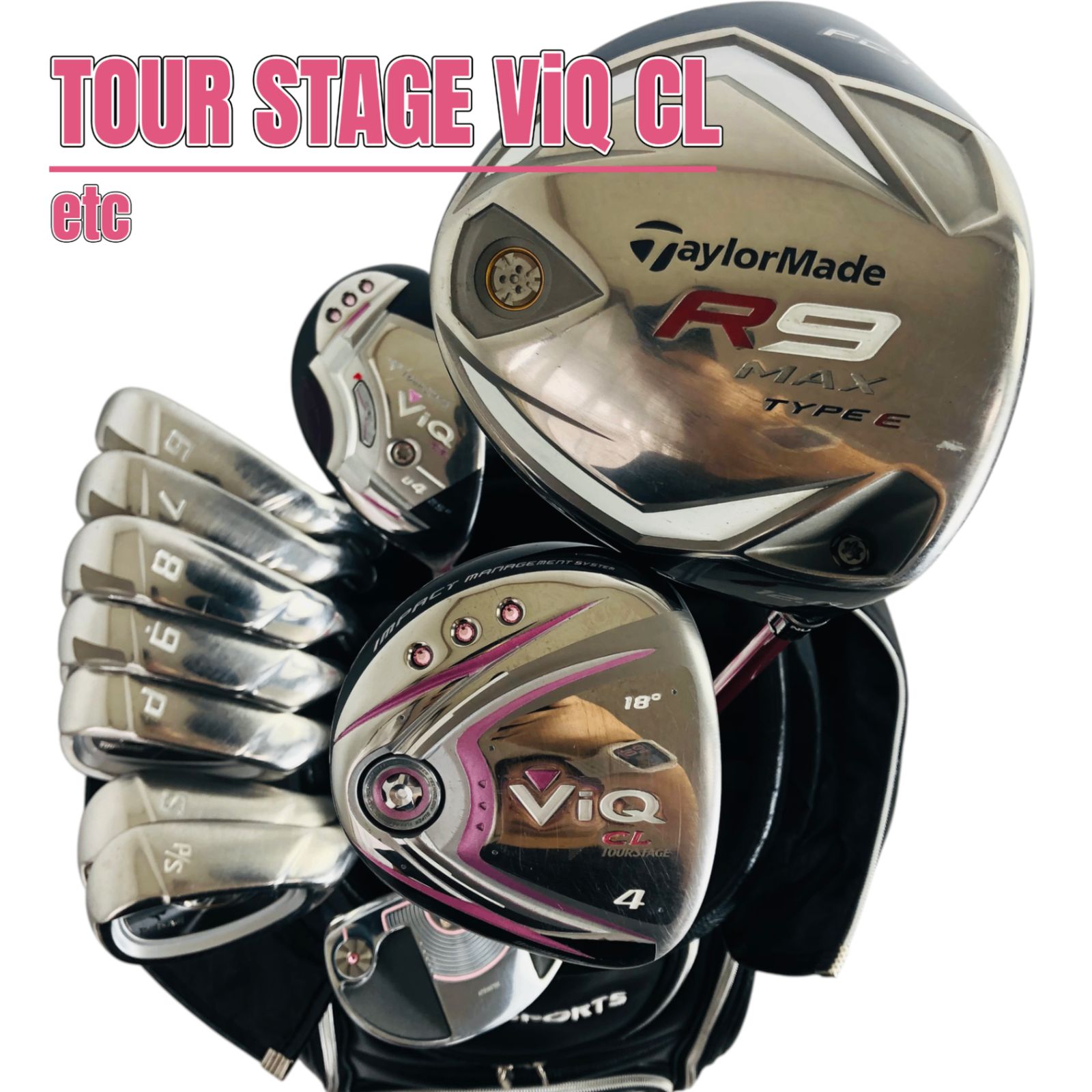 レディース BRIDGESTONE TOURSTAGE ViQ CL ツアーステージ TaylorMade 