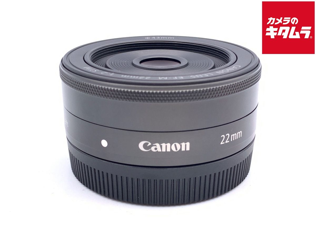【中古】 【良品】 キヤノン EF-M22mm F2 STM