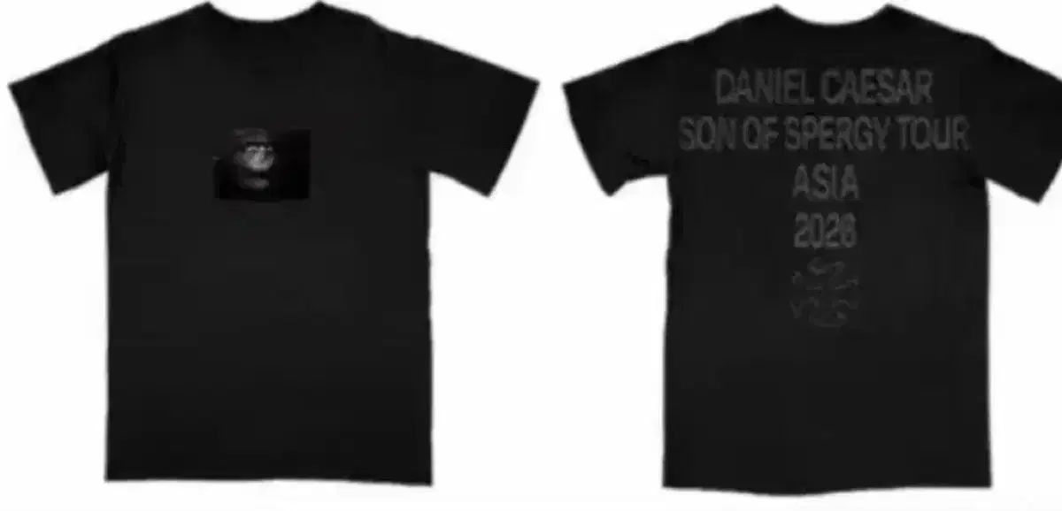 ダニエル・シザーズ来韓MD 半袖Tシャツ SON OF SPARGY TOUR ASIA 2026