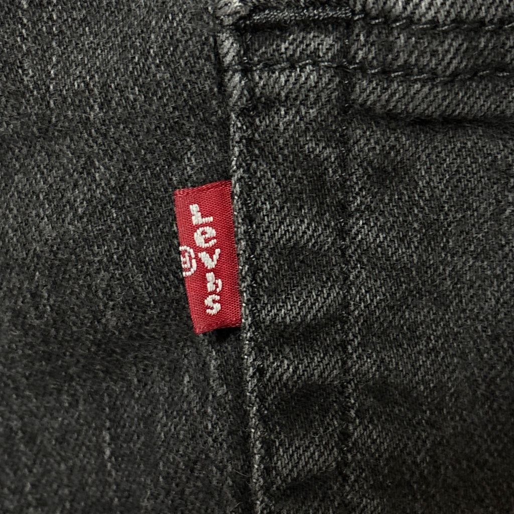 【Levi's 569】 Loose Straight Black Denim Pants ルーズストレート ブラックデニムパンツ S-7007