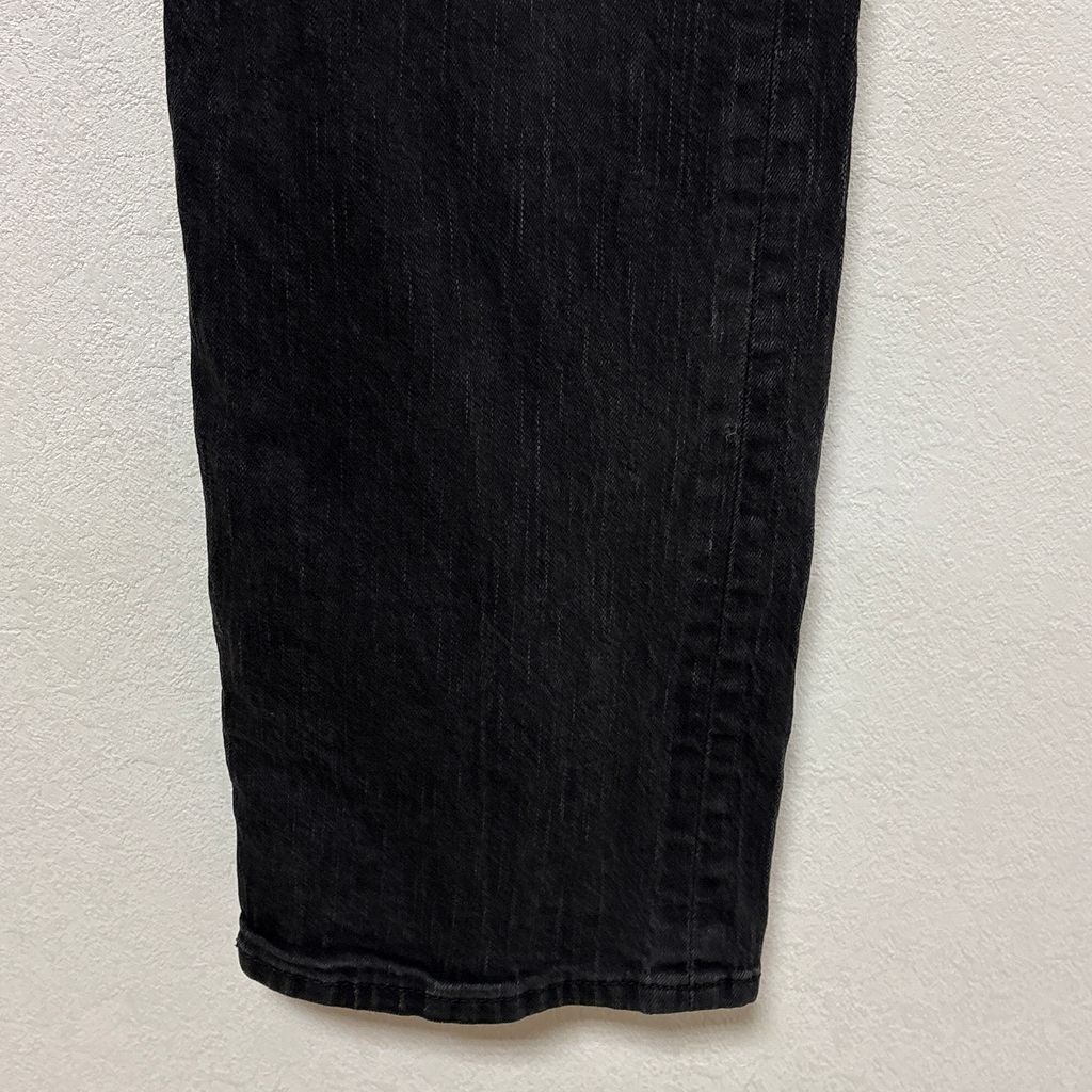 【Levi's 569】 Loose Straight Black Denim Pants ルーズストレート ブラックデニムパンツ S-7007