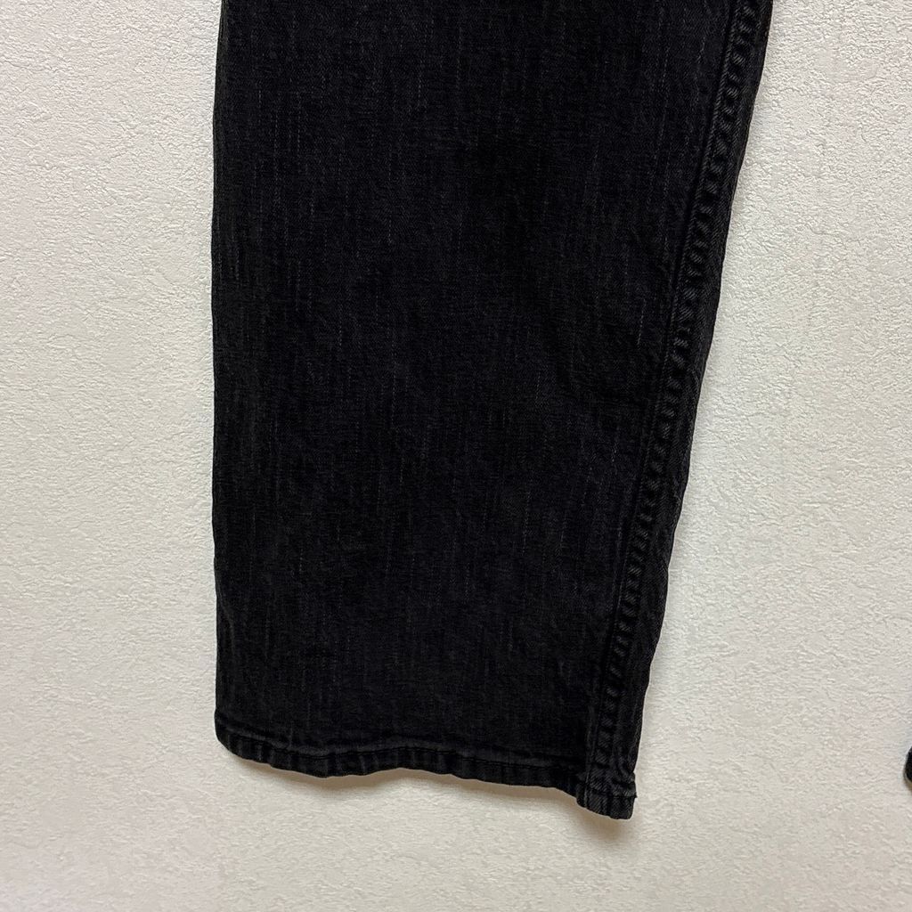 【Levi's 569】 Loose Straight Black Denim Pants ルーズストレート ブラックデニムパンツ S-7007