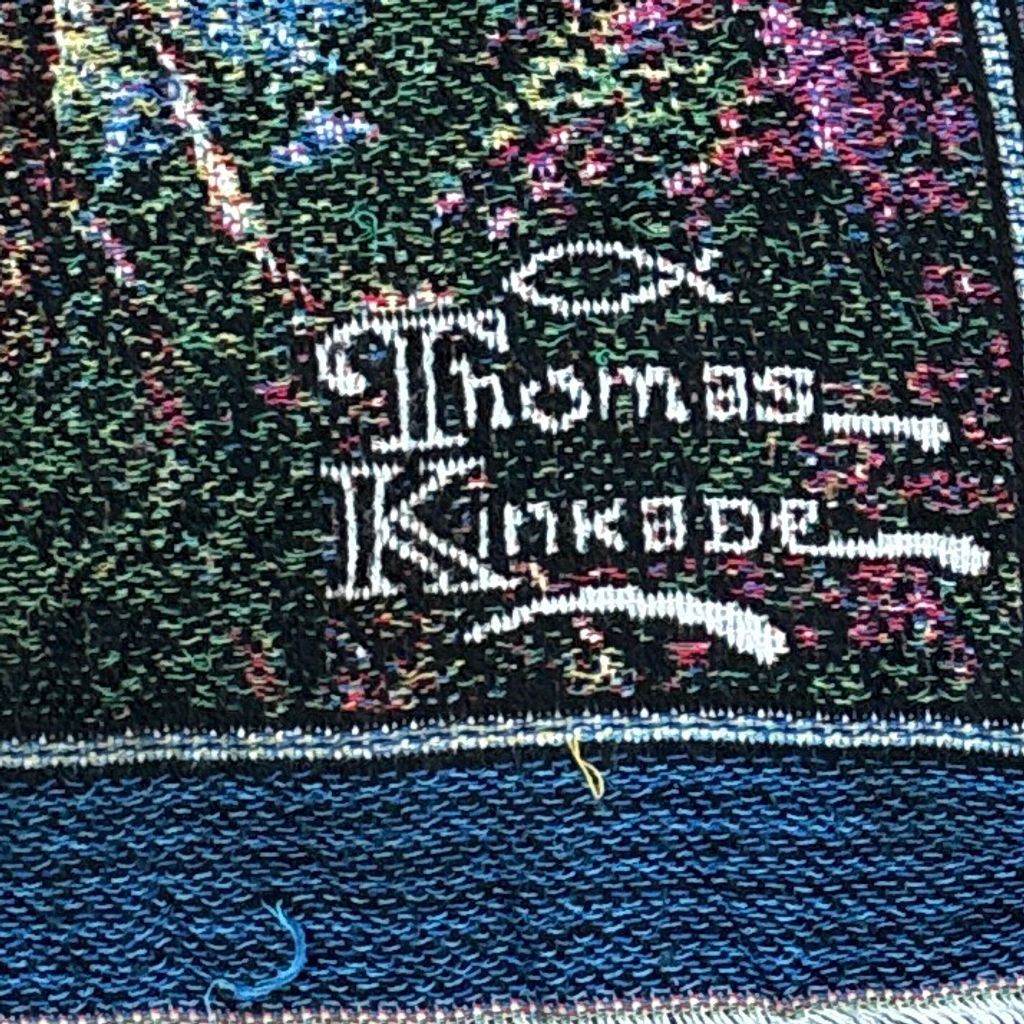 vintageラグ ブランケット マルチカバー タペストリー トーマスキンケード 別荘 絵画 アート Rug Blanket Vacation Home3196