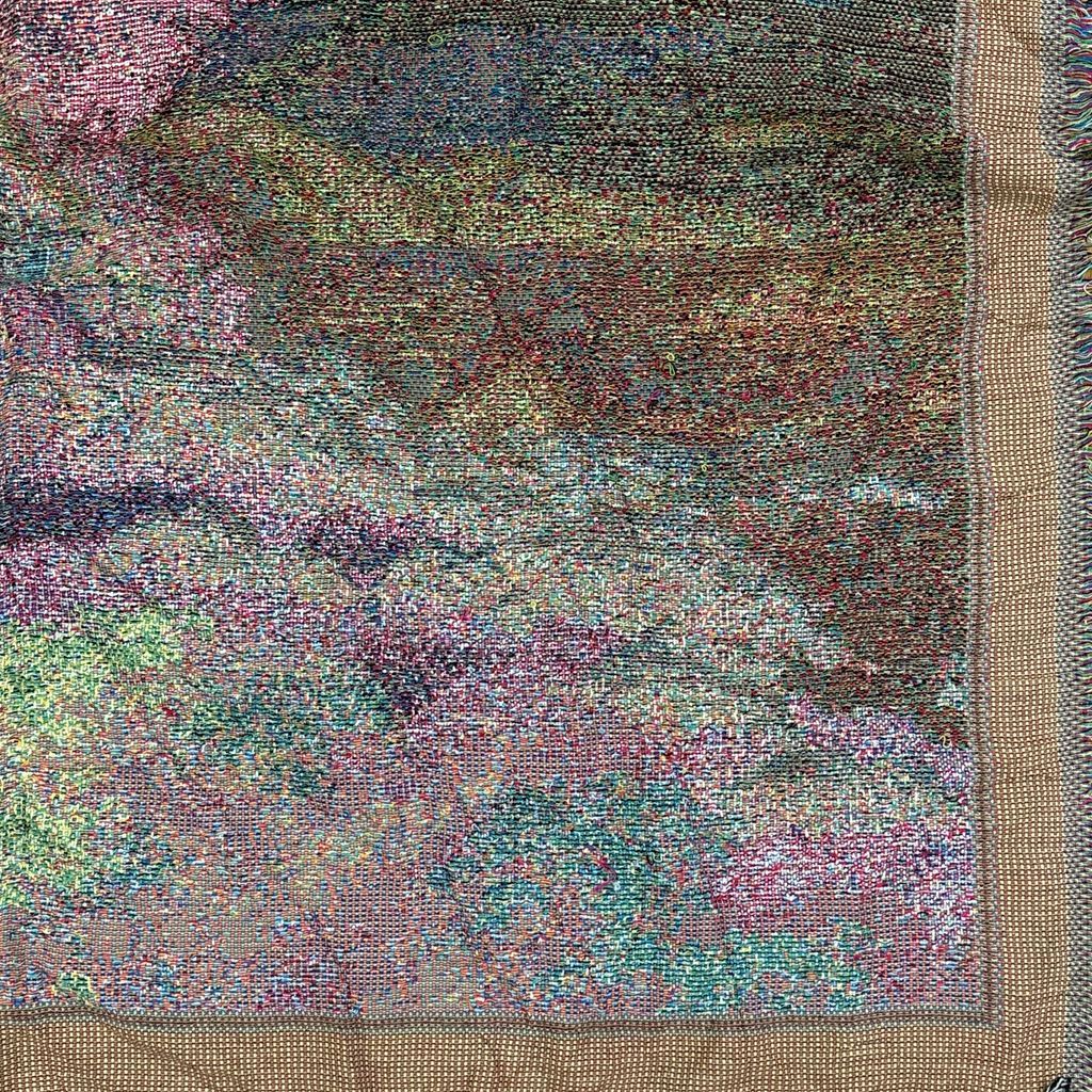 vintageラグ ブランケット マルチカバー タペストリー トーマスキンケード 別荘 絵画 アート Rug Blanket Vacation Home3196