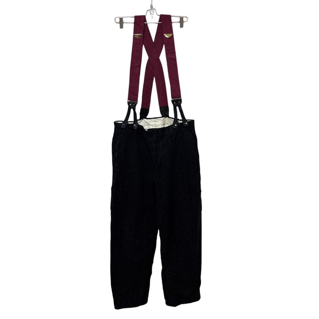 【WOOLRICH】 70s USA製 サスペンダー ウールパンツ S-3364