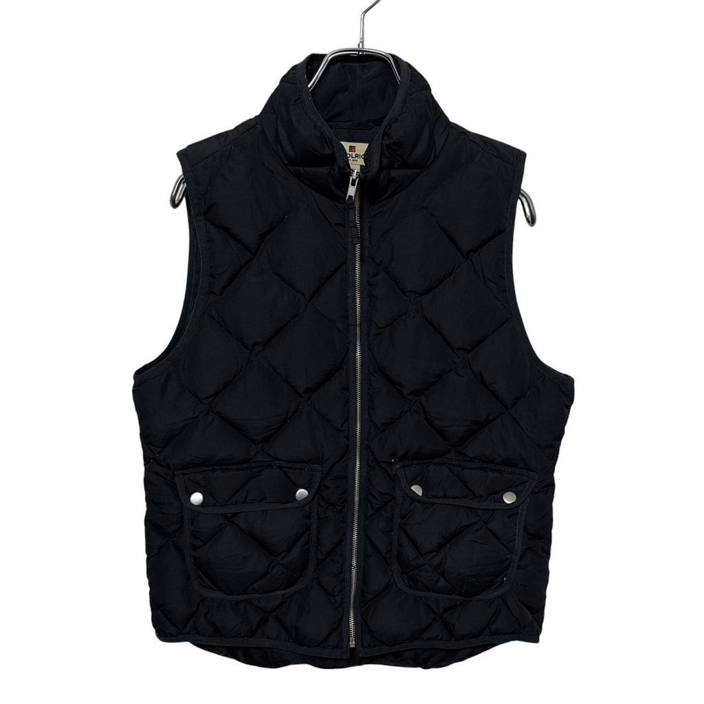 WOOLRICH】 キルティング ダックダウンベスト ブラック S-3459 - メルカリ