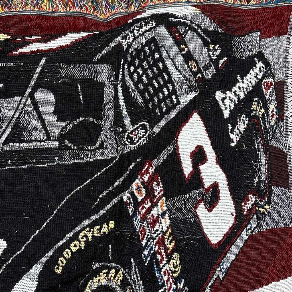 vintageラグ ブランケット マルチカバー タペストリー USA製 デイルアーンハート シボレー Rug Blanket NASCAR 3673 vintageラグ ブランケット マルチカバー タペストリー USA製 デイルアーンハート シボレー Rug Blanket NASCAR 3673