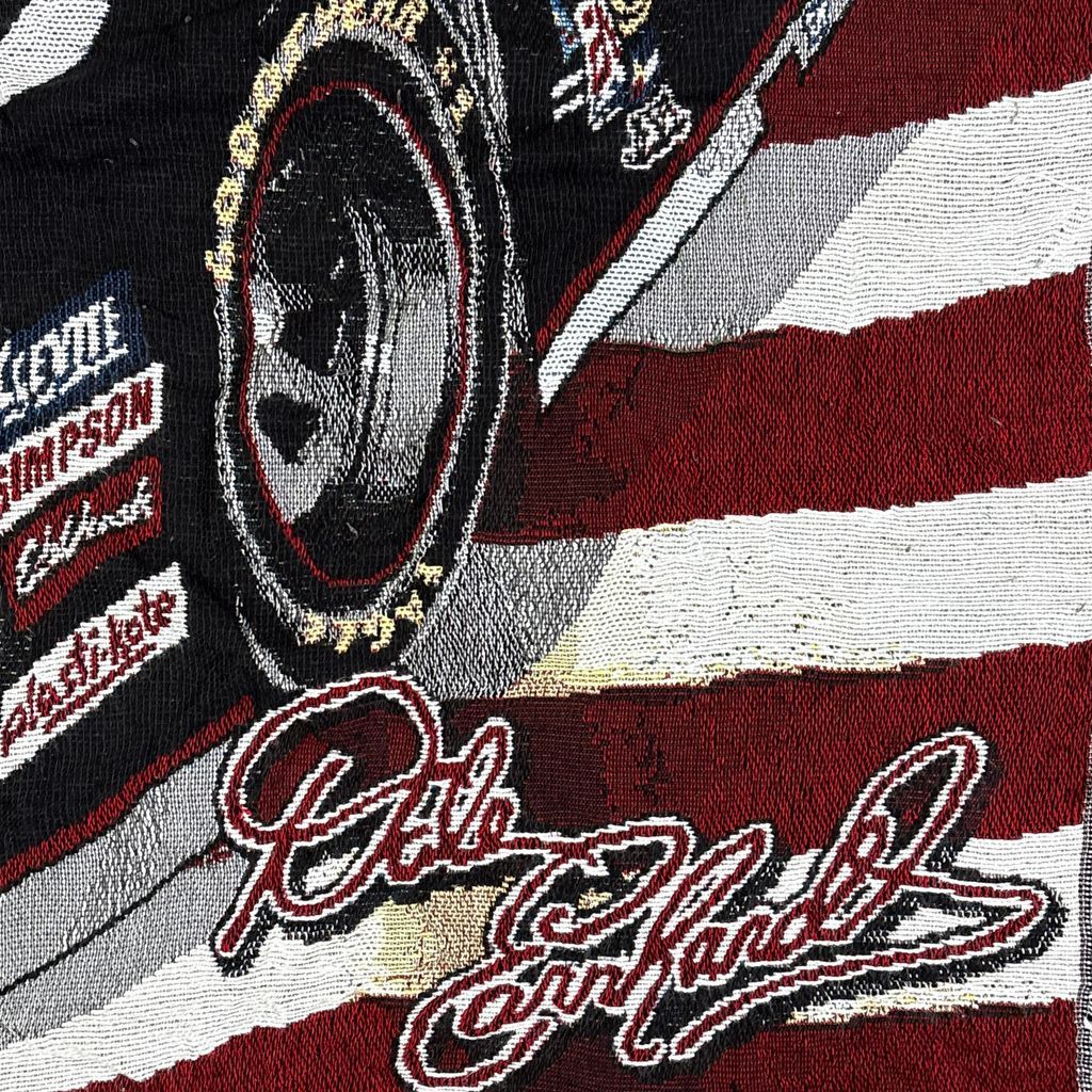 vintageラグ ブランケット マルチカバー タペストリー USA製 デイルアーンハート シボレー Rug Blanket NASCAR 3673 vintageラグ ブランケット マルチカバー タペストリー USA製 デイルアーンハート シボレー Rug Blanket NASCAR 3673