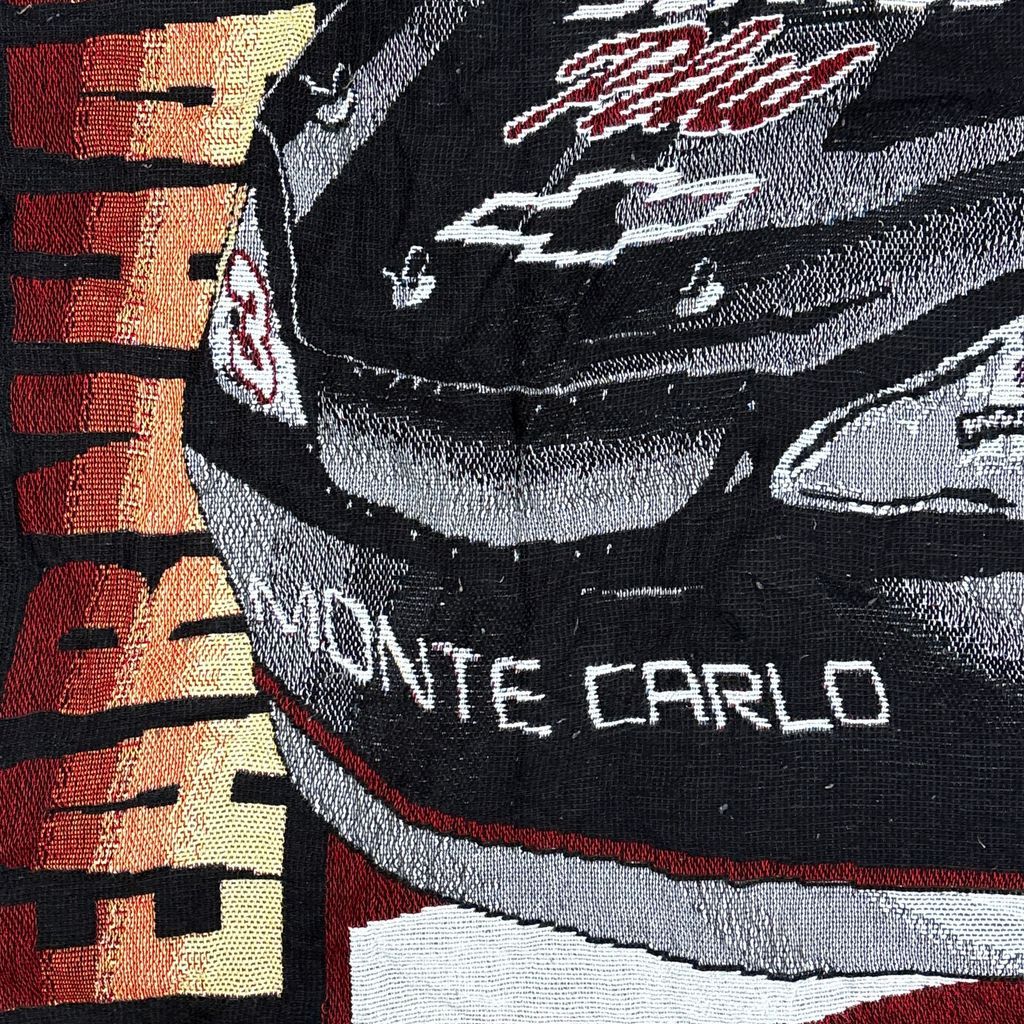 vintageラグ ブランケット マルチカバー タペストリー USA製 デイルアーンハート シボレー Rug Blanket NASCAR 3673 vintageラグ ブランケット マルチカバー タペストリー USA製 デイルアーンハート シボレー Rug Blanket NASCAR 3673