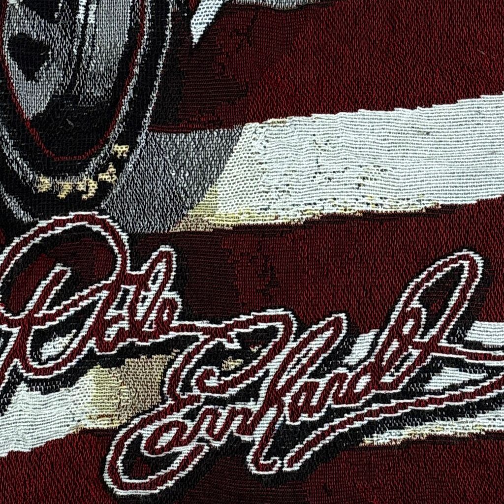 vintageラグ ブランケット マルチカバー タペストリー USA製 デイルアーンハート シボレー Rug Blanket NASCAR 3673 vintageラグ ブランケット マルチカバー タペストリー USA製 デイルアーンハート シボレー Rug Blanket NASCAR 3673