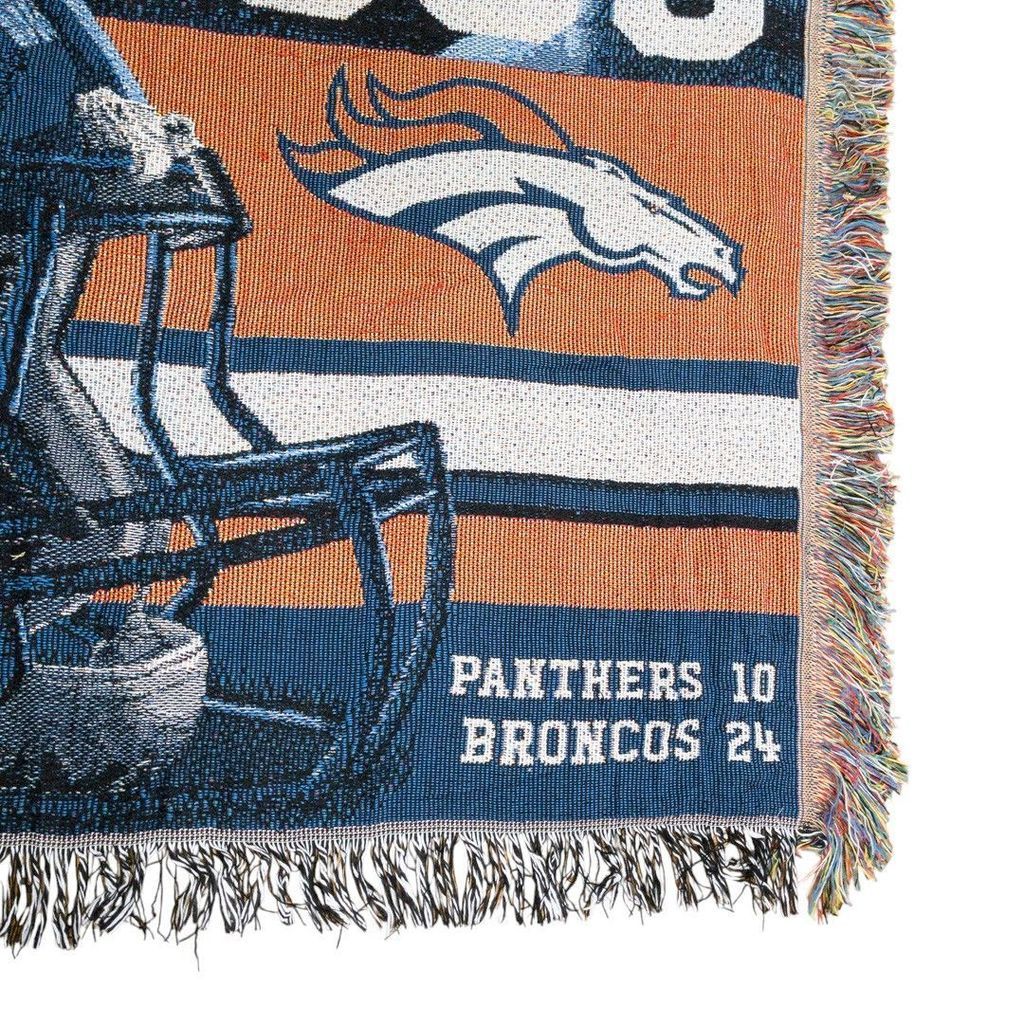 vintageラグ カーペット USA製 NFL デンバーブロンコス 1135