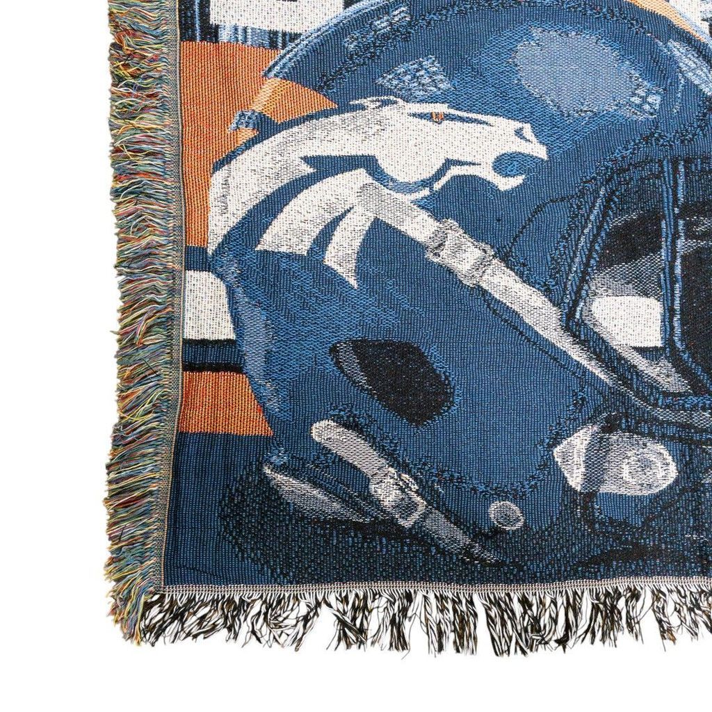 vintageラグ カーペット USA製 NFL デンバーブロンコス 1135