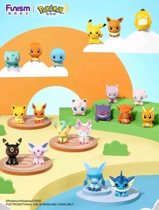 FUNISM ポケットモンスター フィギュア6種セット