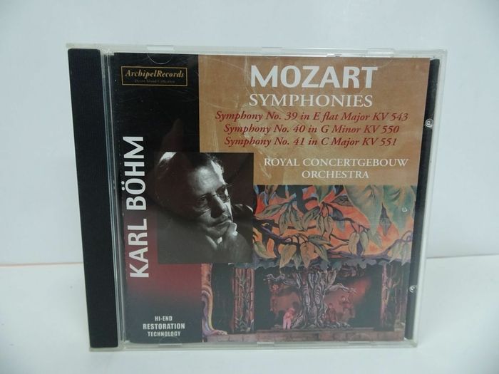 ☆CD【Mozart symphonies】Mozart: Symphonies Nos.39, 40, 41 ベーム