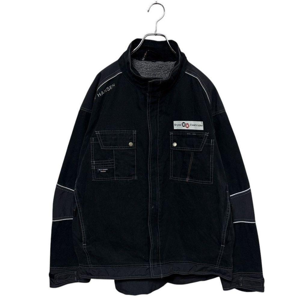 【HELLY HANSEN】企業ロゴ ダック ワークジャケット S-2408