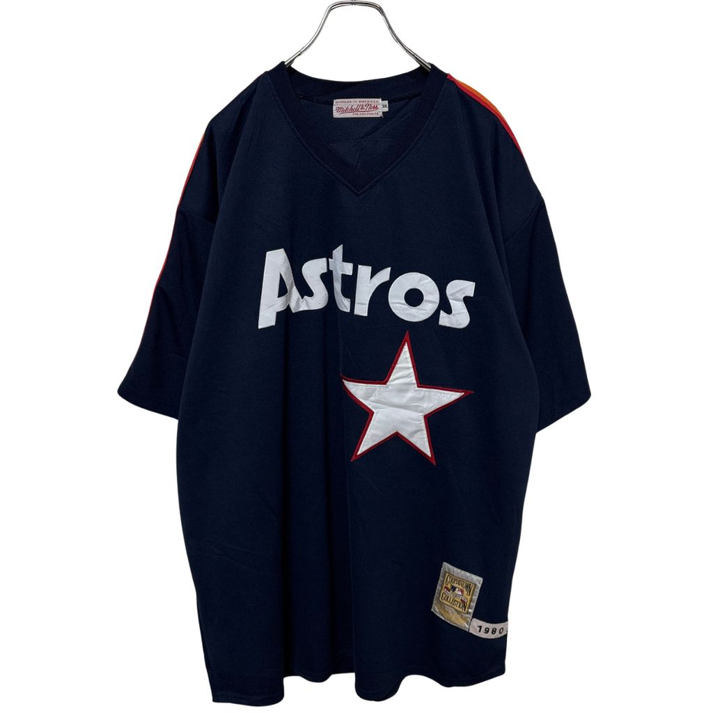 Mitchell & Ness】 MLB Houston Astros Baseball Shirts ヒューストン